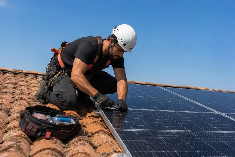 Maintenance et monitoring de panneaux solaires à Ohnenheim